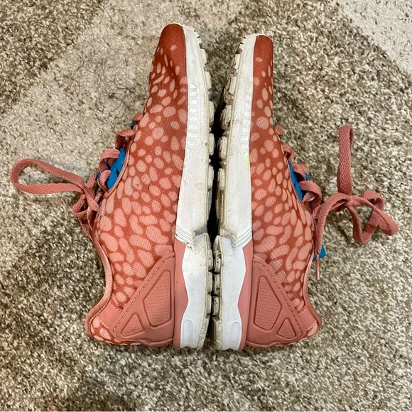 Adidas originals torsion zx flux pink peach running shoes sneakers - Picture 4 of 7